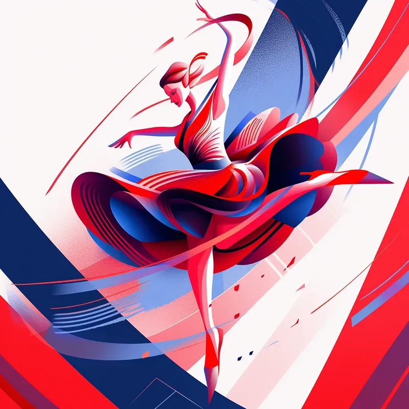 Digital Illustrations Of People In Sports