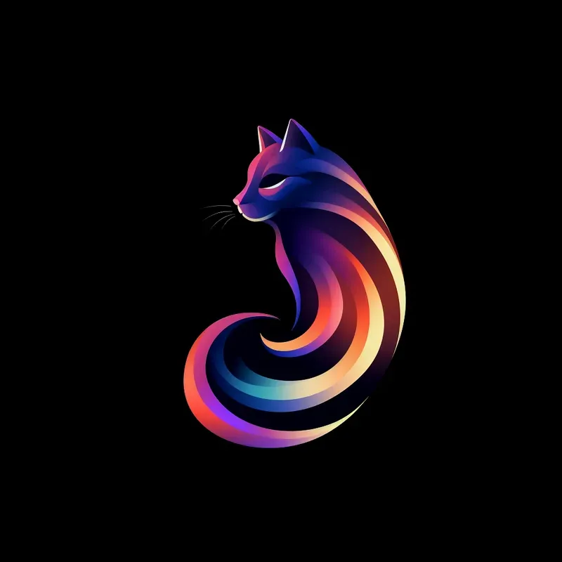 Color Gradient Vector Logos