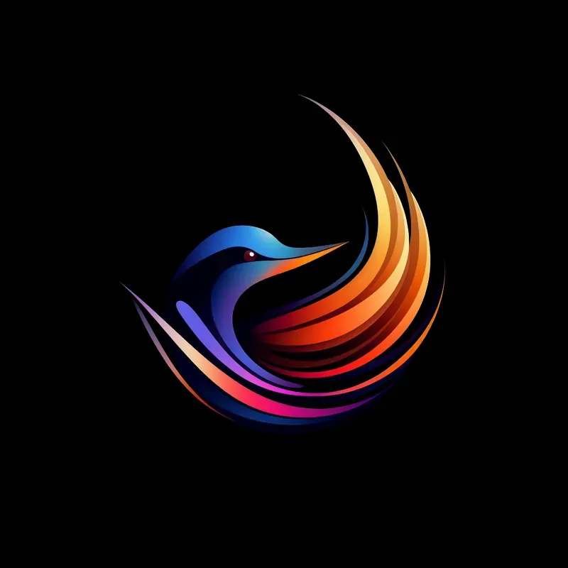 Color Gradient Vector Logos