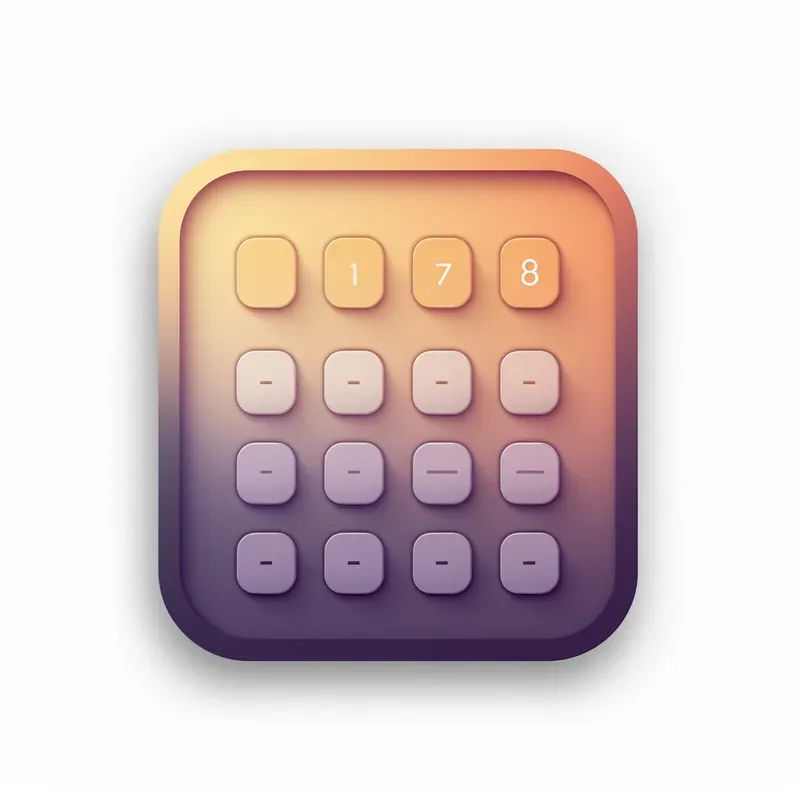 Modern App Icons