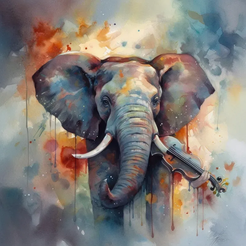 Magical Water Color T Shirt Illustrations