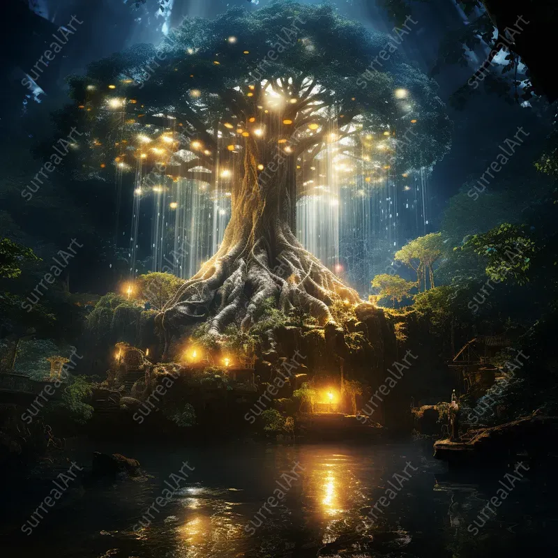Radiances In The Mythical Forest