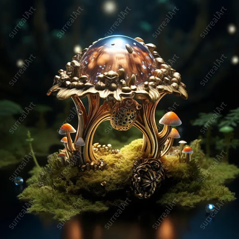 Radiances In The Mythical Forest