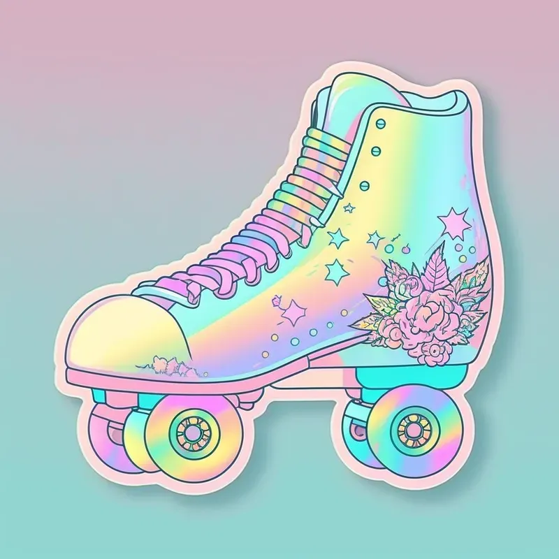 Retro Colorful Stickers