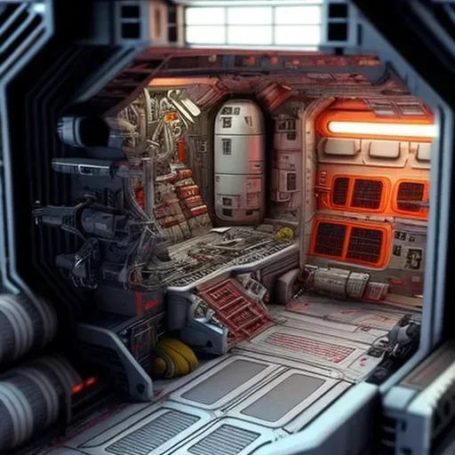 Spaceship Interiors