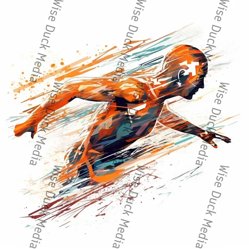 Sports Vectors With Choice Of Colors