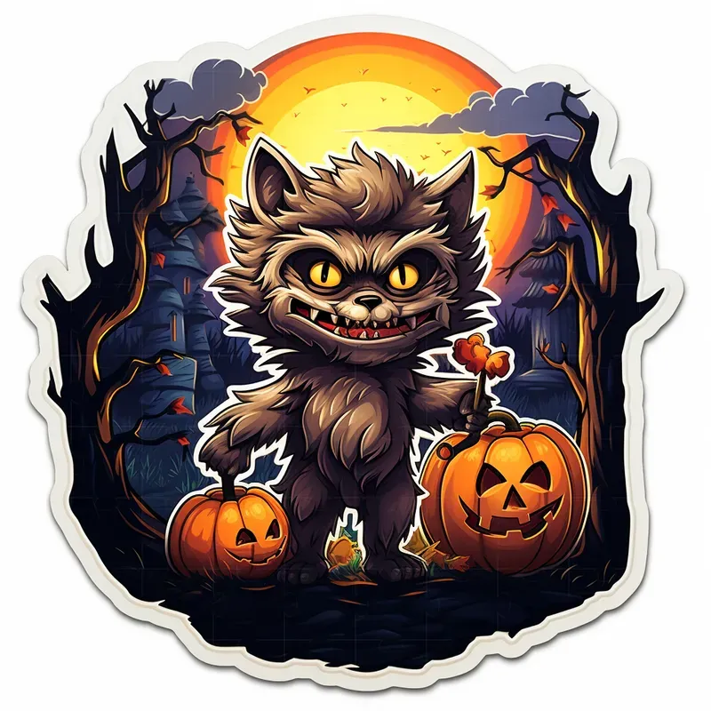 Halloween Sticker Designs