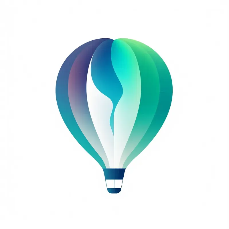 Stylish Geometric Gradient Logos