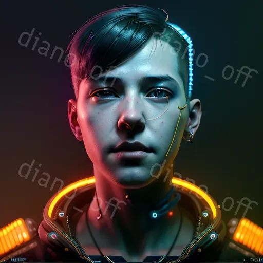 Futuristic Cyberpunk Portraits