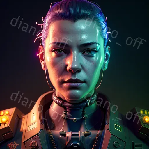 Futuristic Cyberpunk Portraits