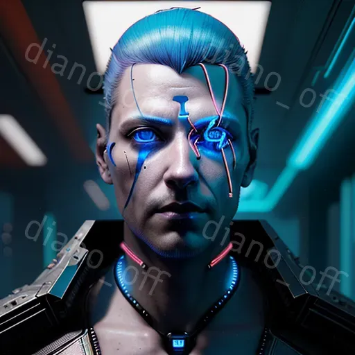 Futuristic Cyberpunk Portraits