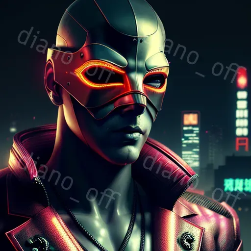 Futuristic Cyberpunk Portraits