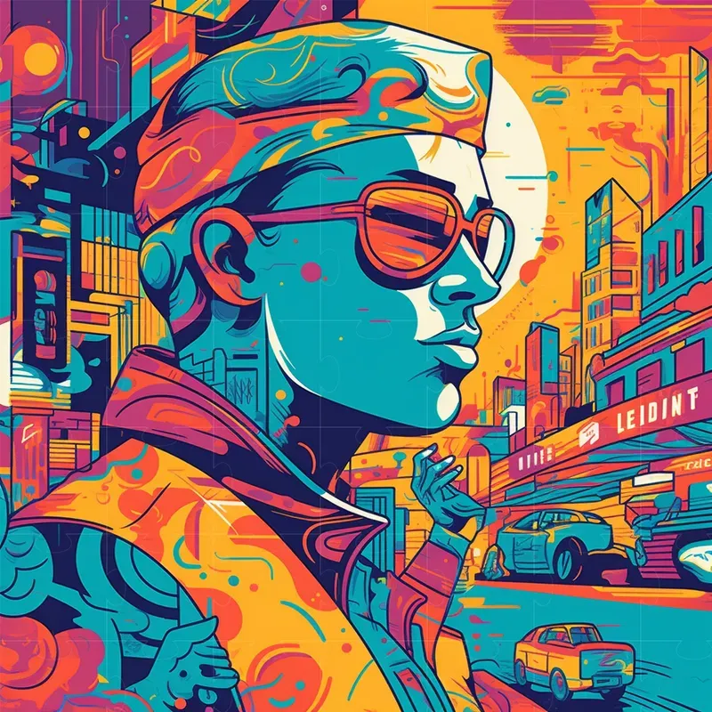 Colorful Pop Art