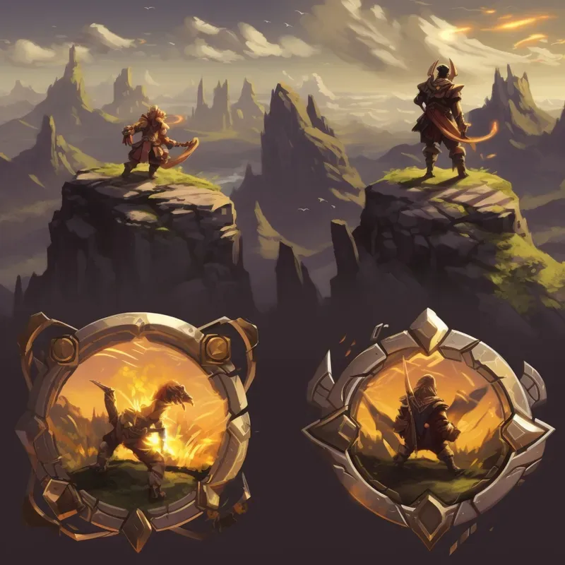 Titles RPG Odysseys Sets Of 4 Dynamics Icos