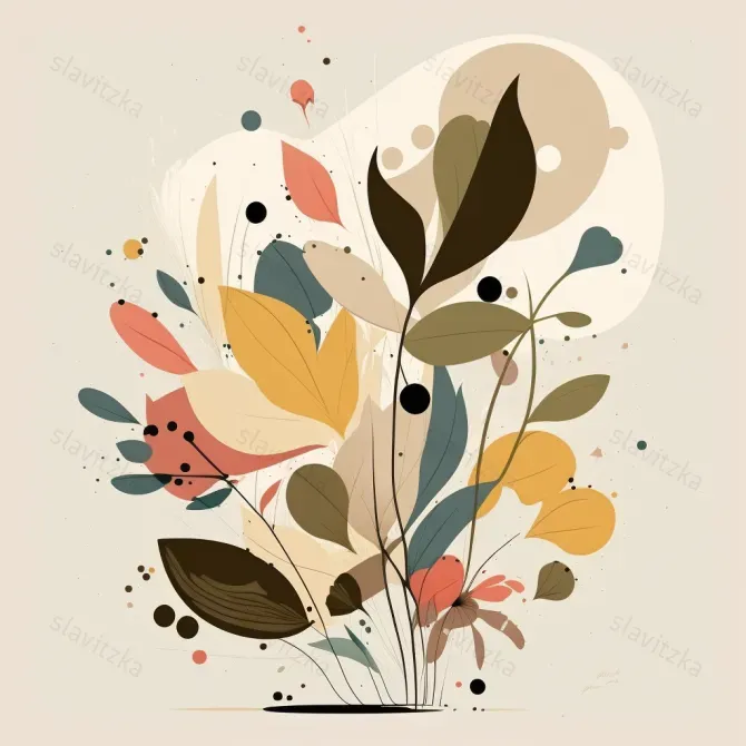 Boho Art Watercolors Minimalists