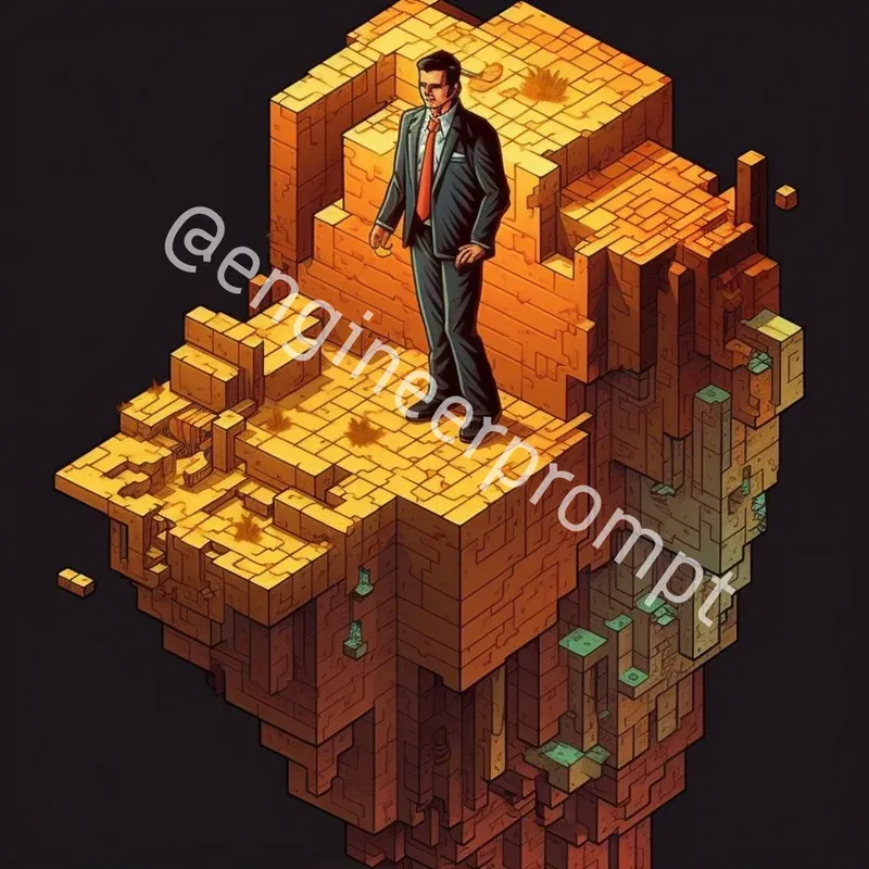Striking 3D Pixel Art Creations