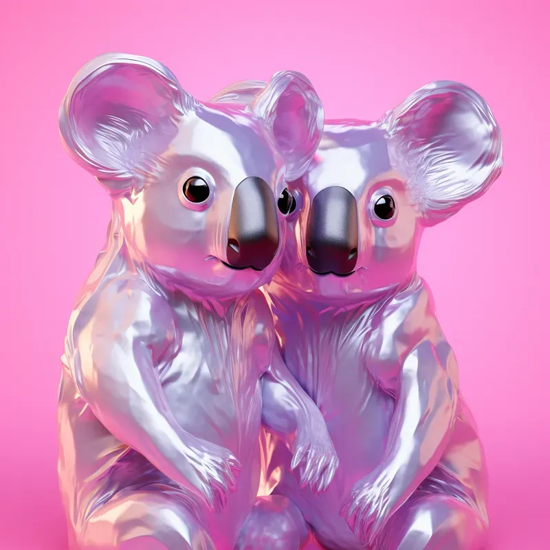 Glass Animal Sculptures