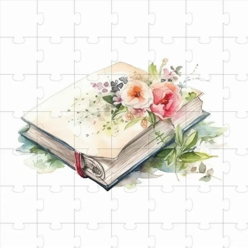 Watercolor Wedding Objects