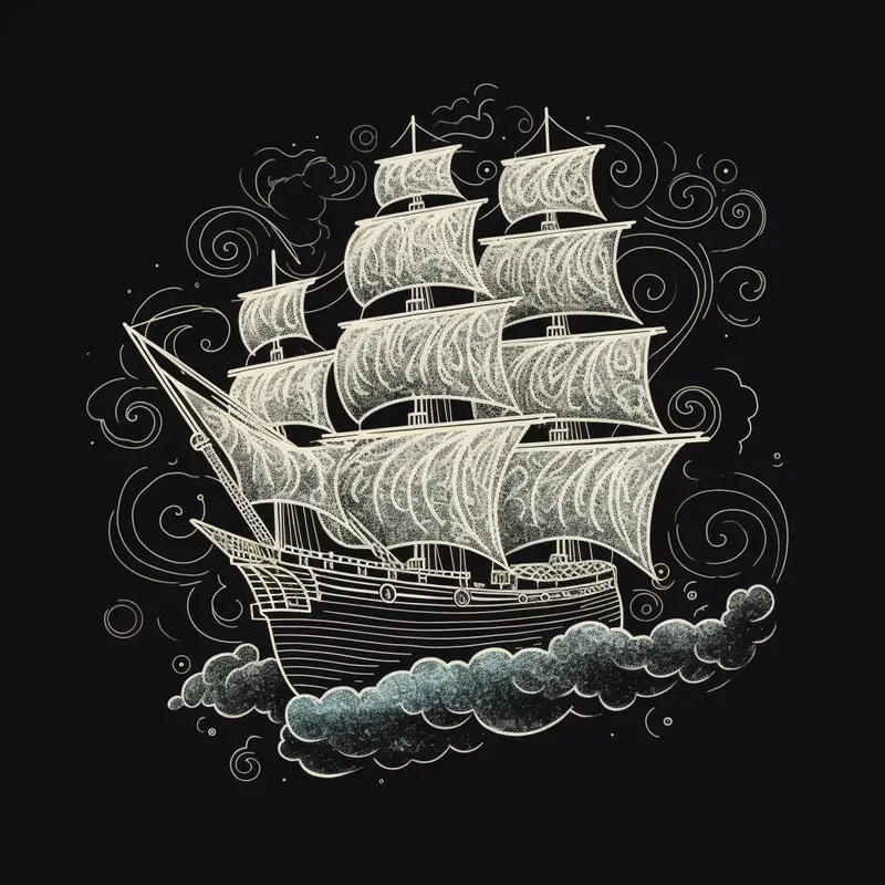 Chalkboard Drawing Artworks