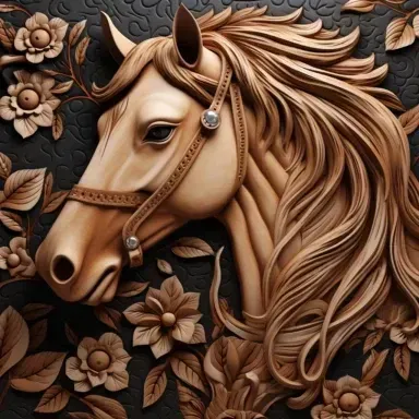 3D Embossed Leather Wallpapers