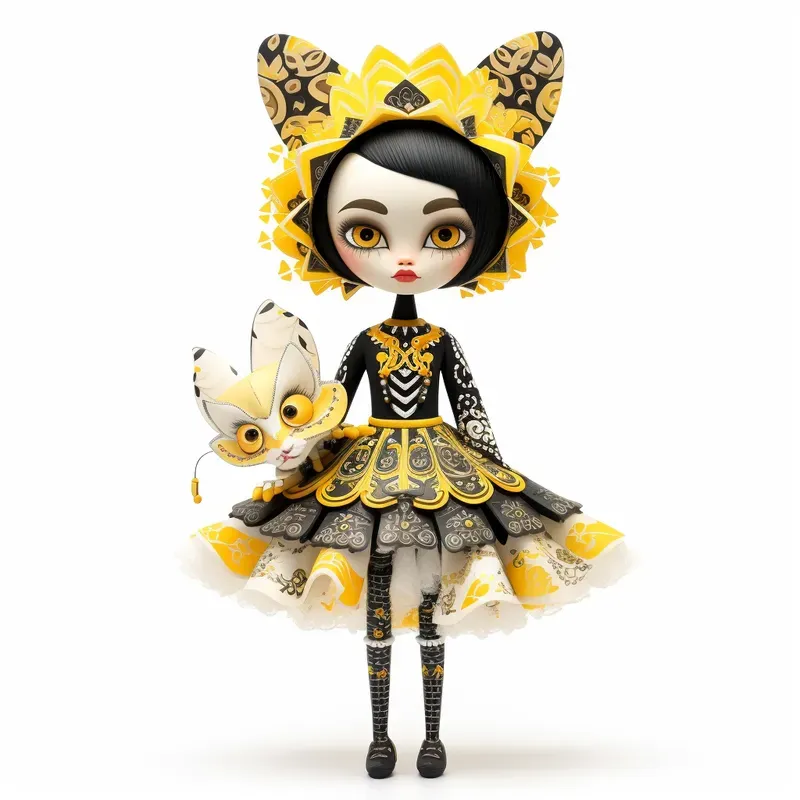 Stylish Colorful Dolls