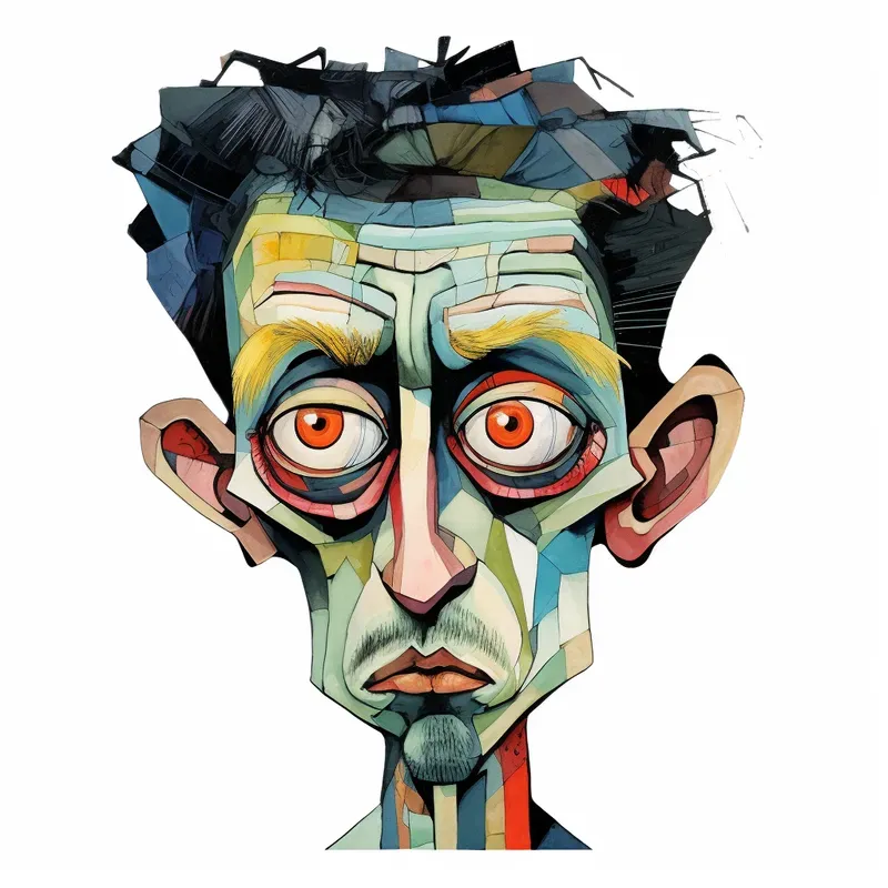 Colorful Caricature Illustrations