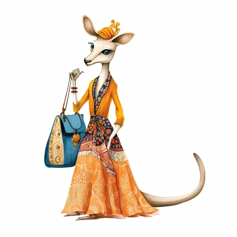 Stylish Animal Characters