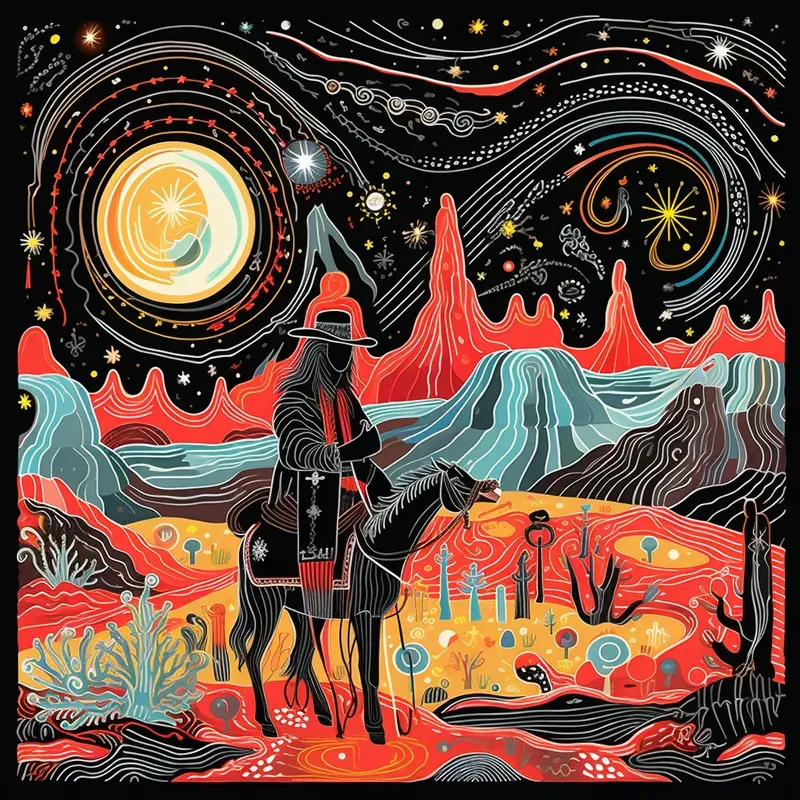 Vibrant Art Brut Illustrations