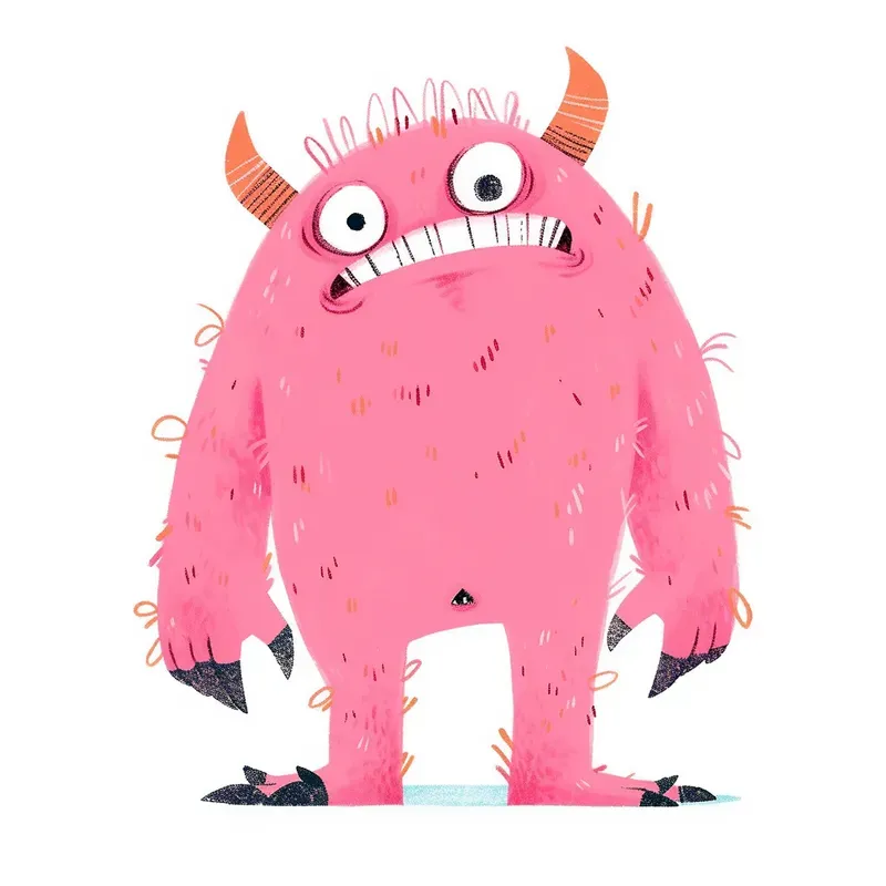 Funny Monsters Illustrations