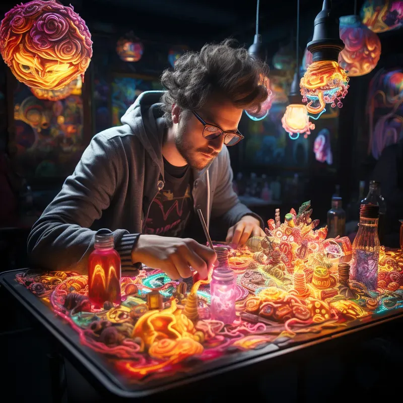 Fluorescent Art