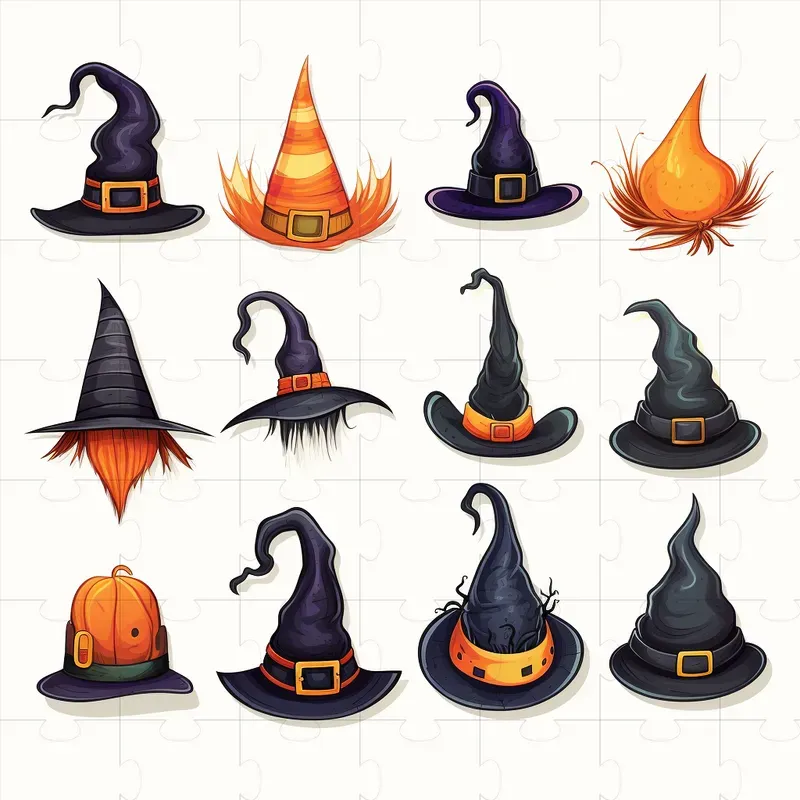 Detailed Halloween Vector Cliparts
