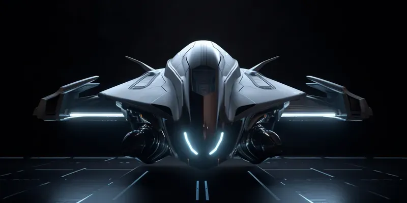 3D Sci-fi Futuristic Transportations