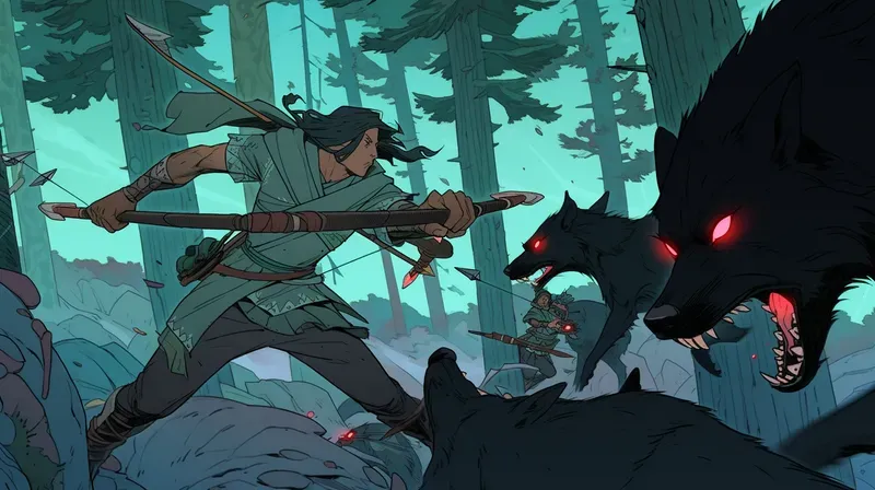 Dynamic Comic Epic Battle Fight Scenes