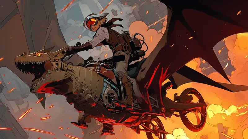 Dynamic Comic Epic Battle Fight Scenes