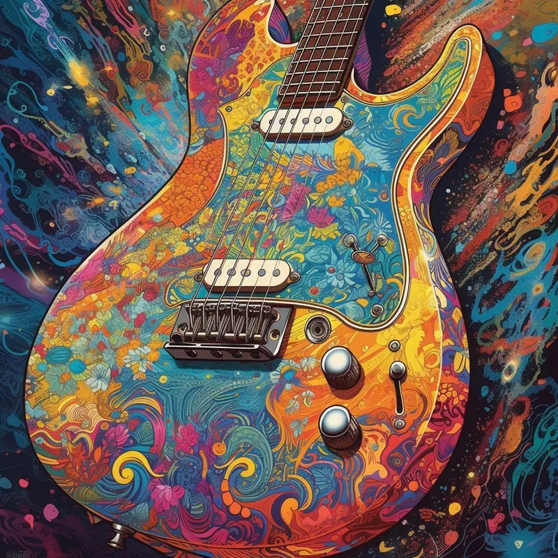 Psychedelic Pop Art Illustrations