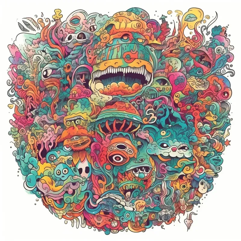 Psychedelic Prints For Tshirts