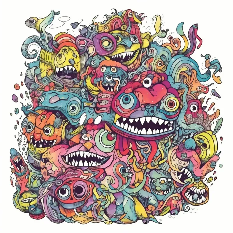 Psychedelic Prints For Tshirts