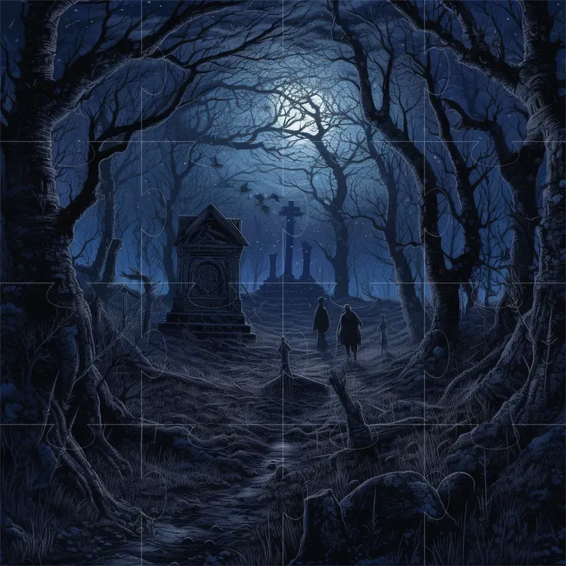 Horror Gothic Illustrations
