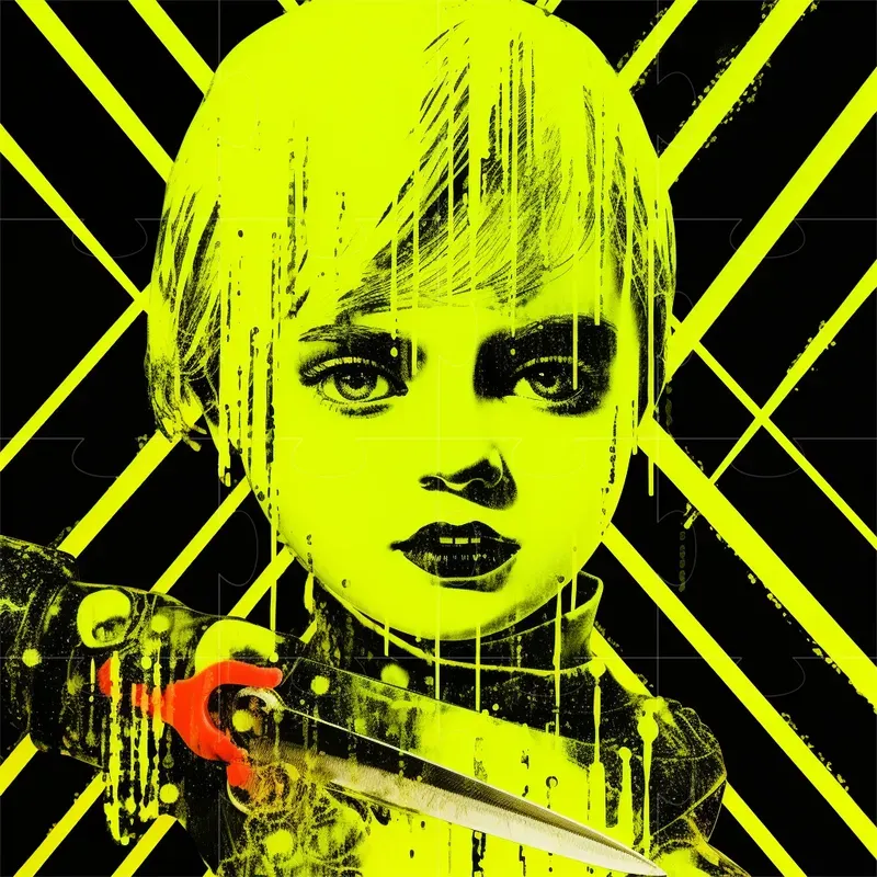 Neon Bizarre Art
