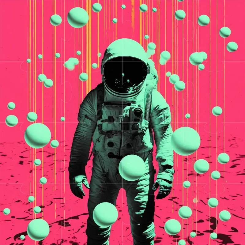 Neon Bizarre Art