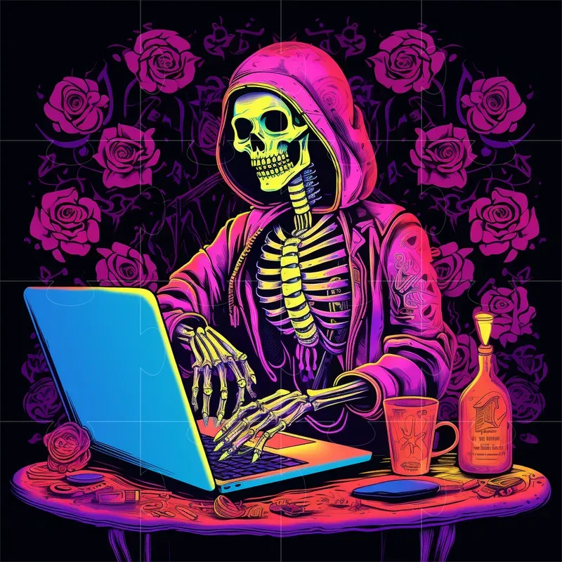 Fanciful Neon Art
