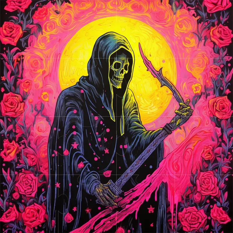 Fanciful Neon Art