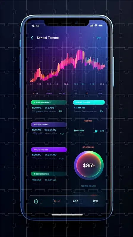 Dark Futuristic Phone App Ui Inspiration