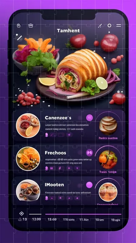 Dark Futuristic Phone App Ui Inspiration