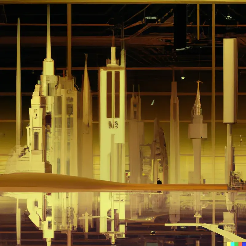 Futuristic City Backdrop