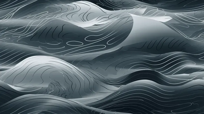 Pastel Serene Waves Wallpaper Tiles