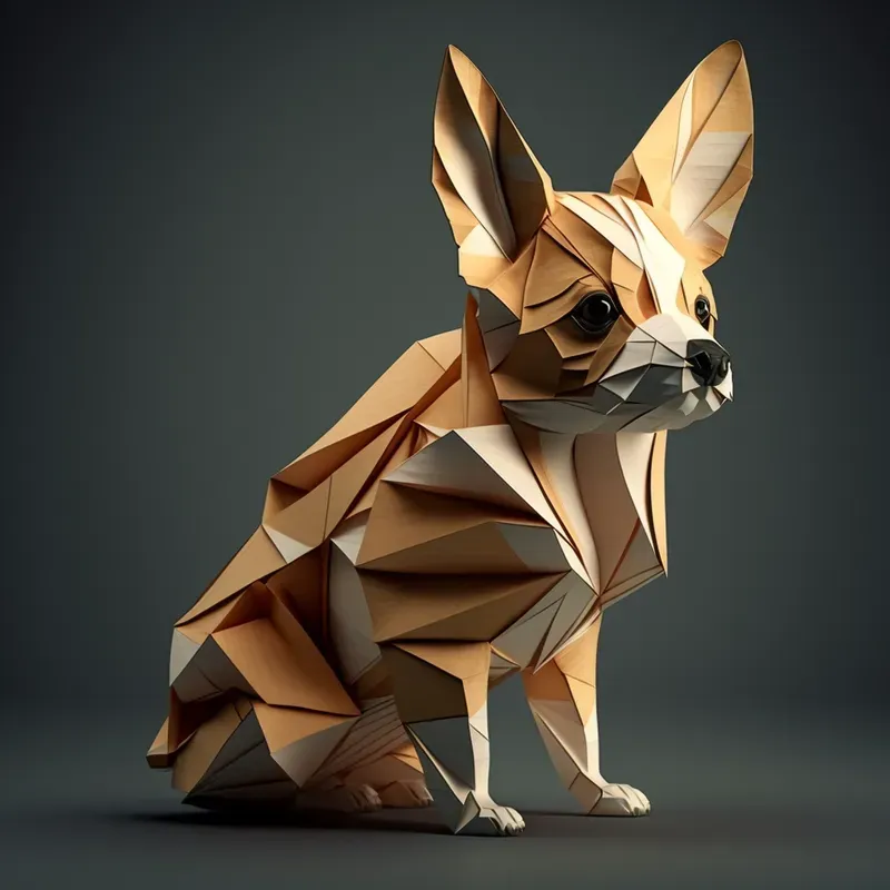 Animals Made Of Origami