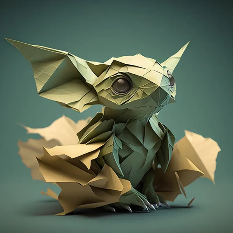 Animals Made Of Origami