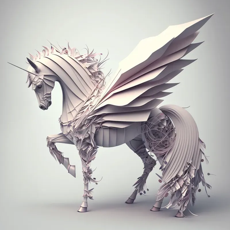 Animals Made Of Origami