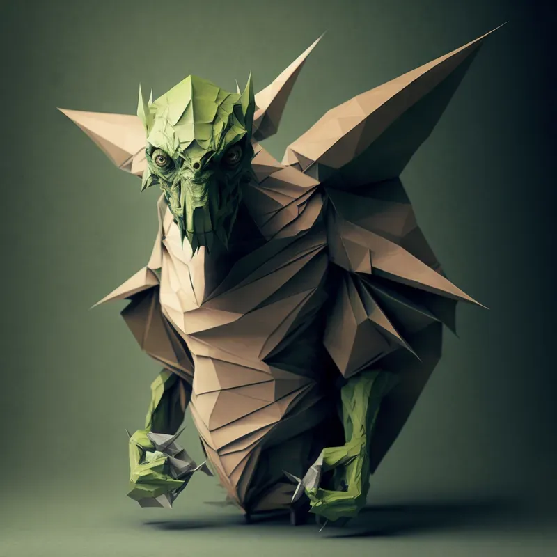 Animals Made Of Origami
